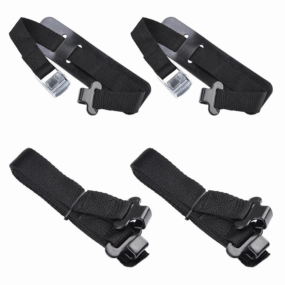 TheLAShop 4pcs Kayak Carrier Saddle Car Roof Cross Bar Mount Canoe Boat