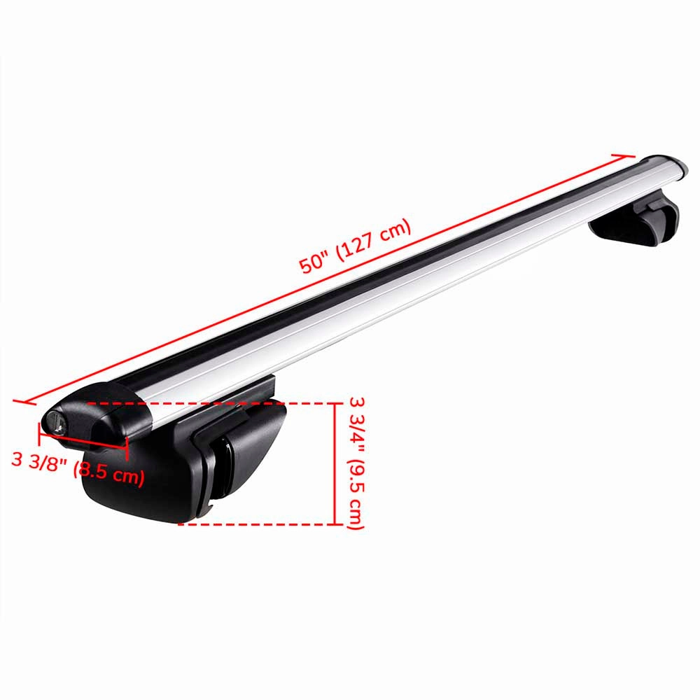 TheLAShop Universal 48" Car Top Luggage Cross Bar Roof Rack Cargo