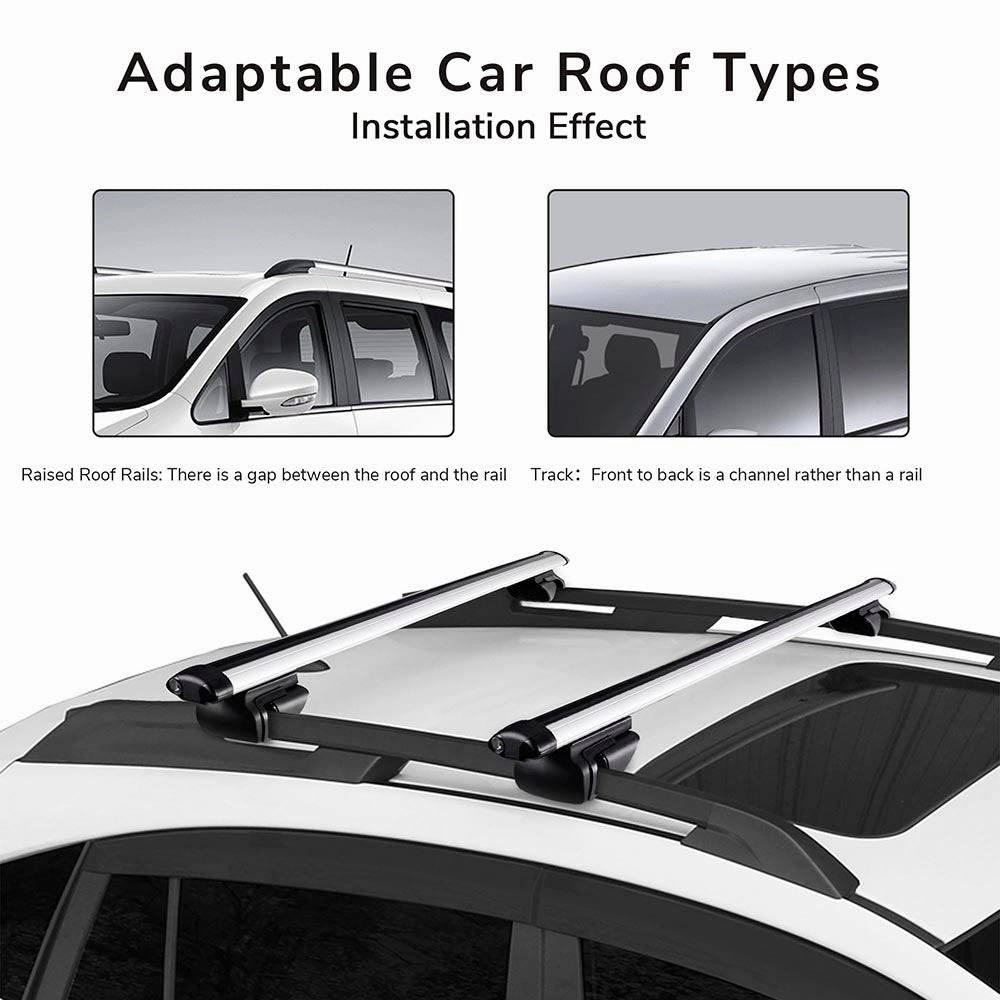 TheLAShop Universal 48" Car Top Luggage Cross Bar Roof Rack Cargo