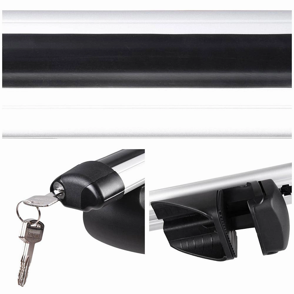 TheLAShop Universal 48" Car Top Luggage Cross Bar Roof Rack Cargo