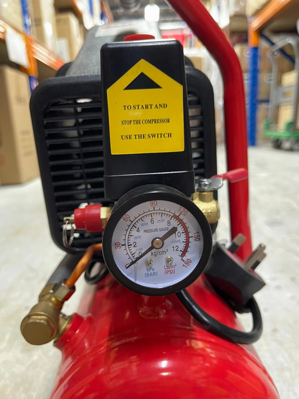 Tiger 2Hp 6L 220V Direct Air Compressor (FOR EXPORT ONLY) | Model : ZBS06