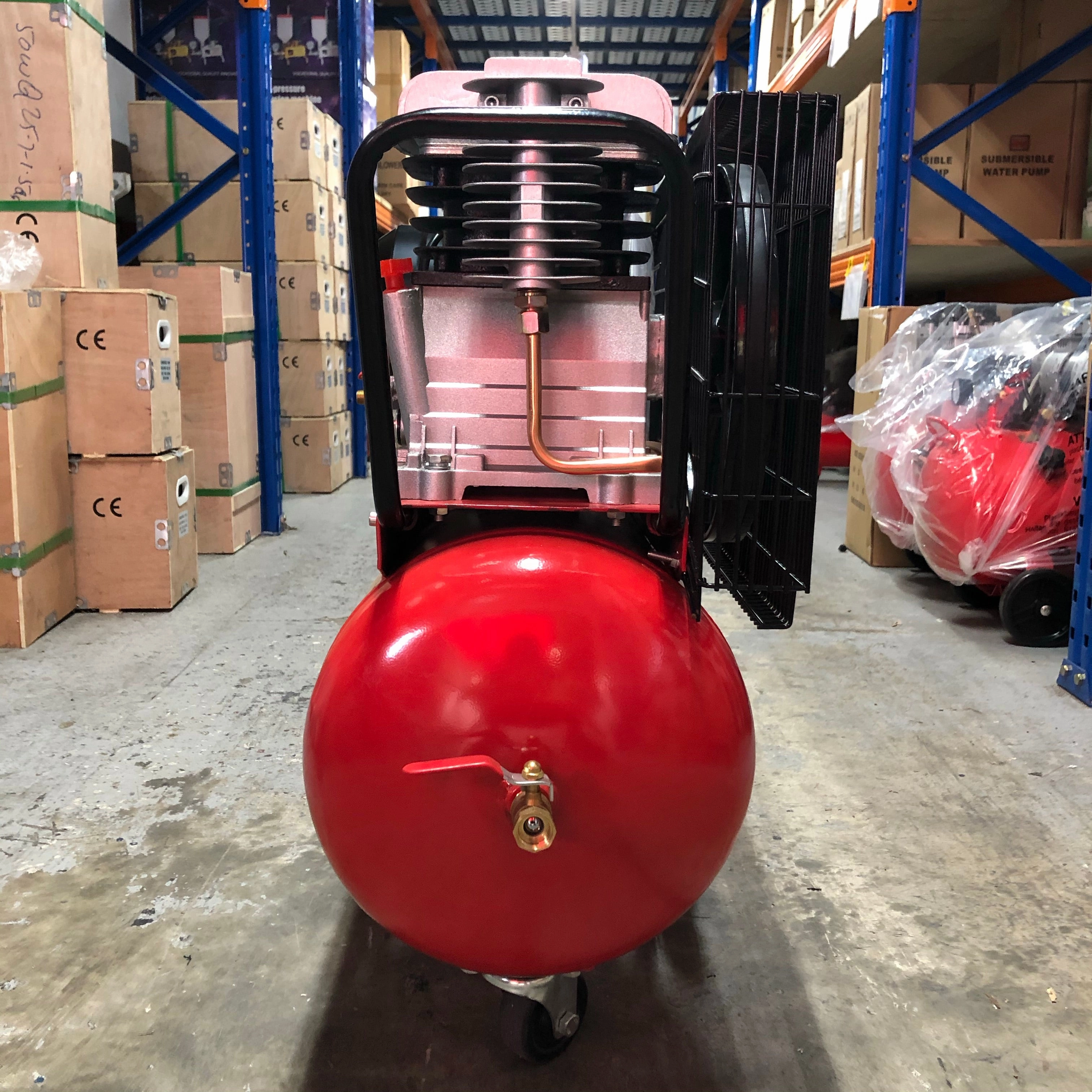 Tiger 3HP 220V Belt Driven Air Compressor (FOR EXPORT ONLY) | Tank Size : 30L, 50L | Model : A-3008