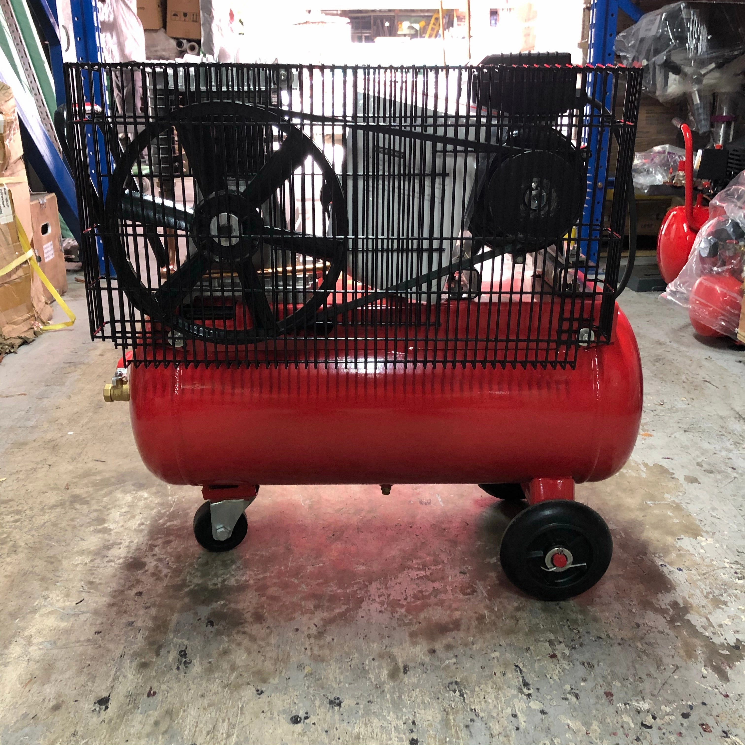 Tiger 3HP 220V Belt Driven Air Compressor (FOR EXPORT ONLY) | Tank Size : 30L, 50L | Model : A-3008