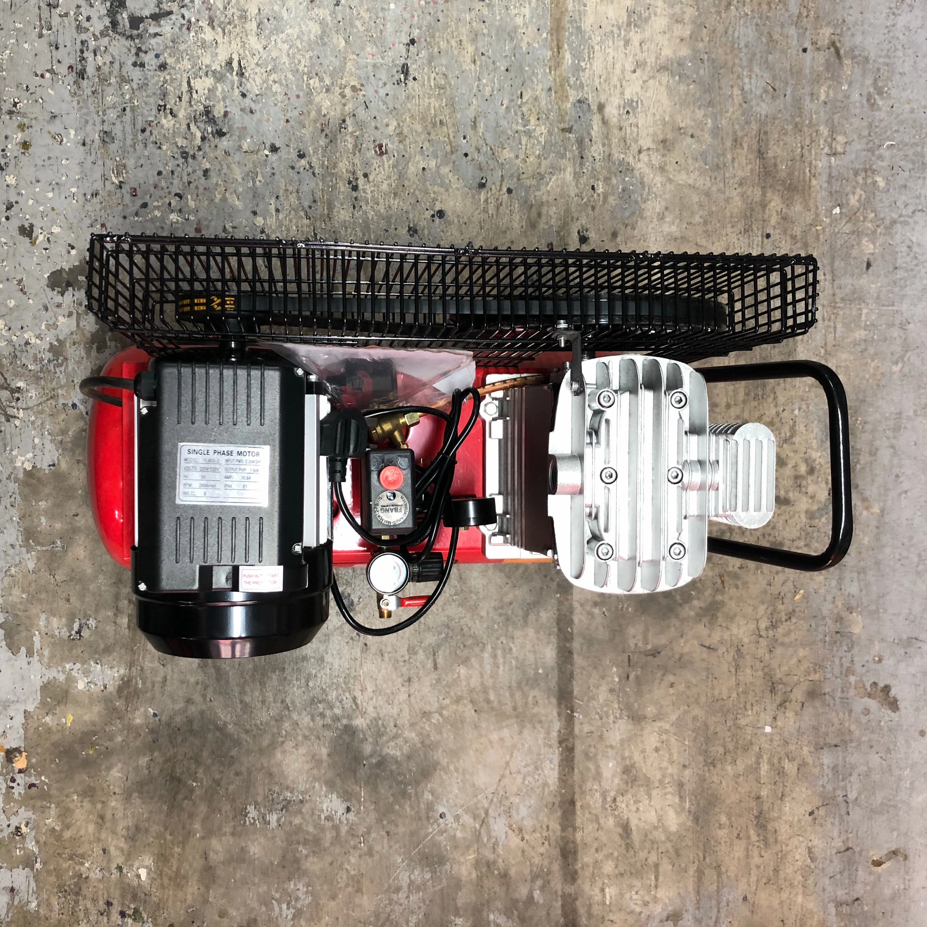 Tiger 3HP 220V Belt Driven Air Compressor (FOR EXPORT ONLY) | Tank Size : 30L, 50L | Model : A-3008