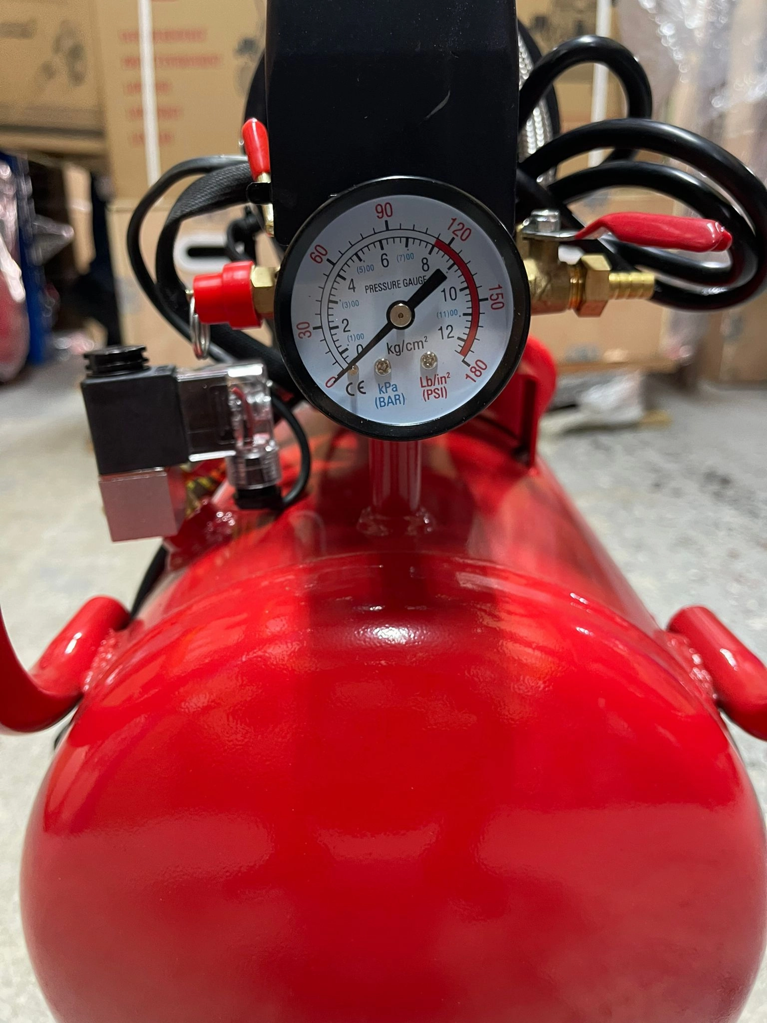 Tiger 3HP 30L 220V Oil Free & Silent Air Compressor (FOR EXPORT ONLY) | Model : GDG30-RED
