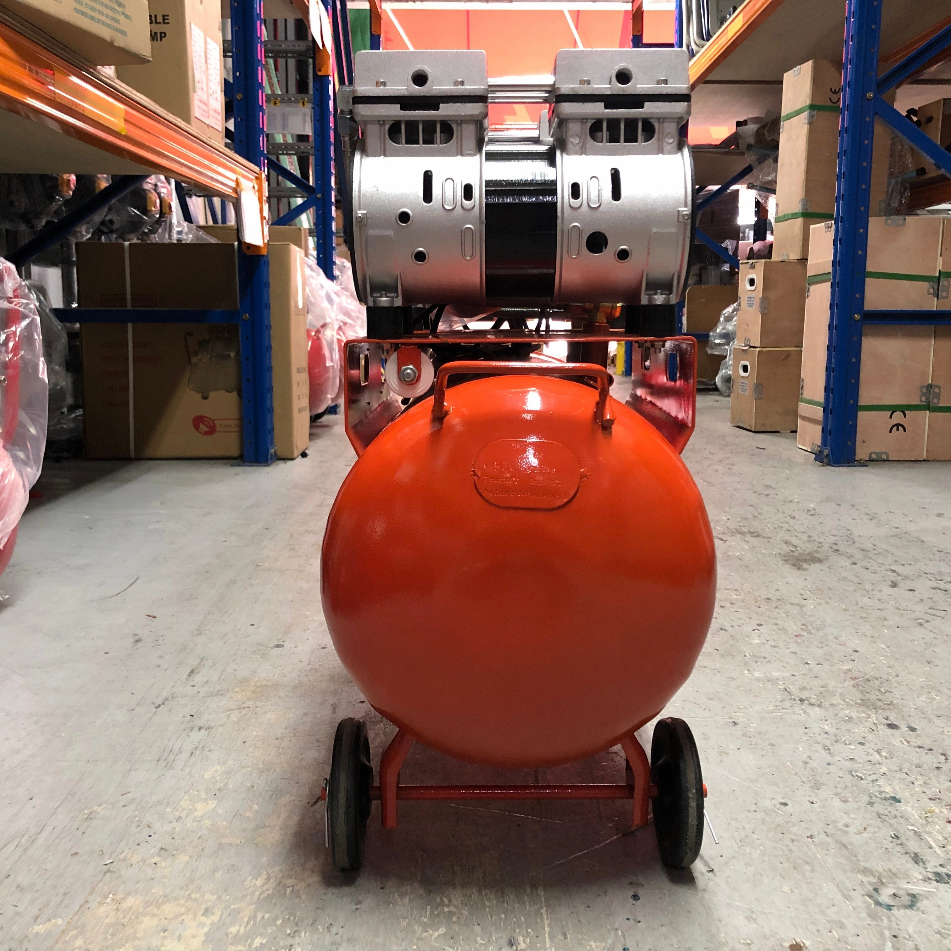 Tiger 3HP 50L 220V Oil Free Air Compressor (FOR EXPORT ONLY) | Model : A-OF-550*2/50L
