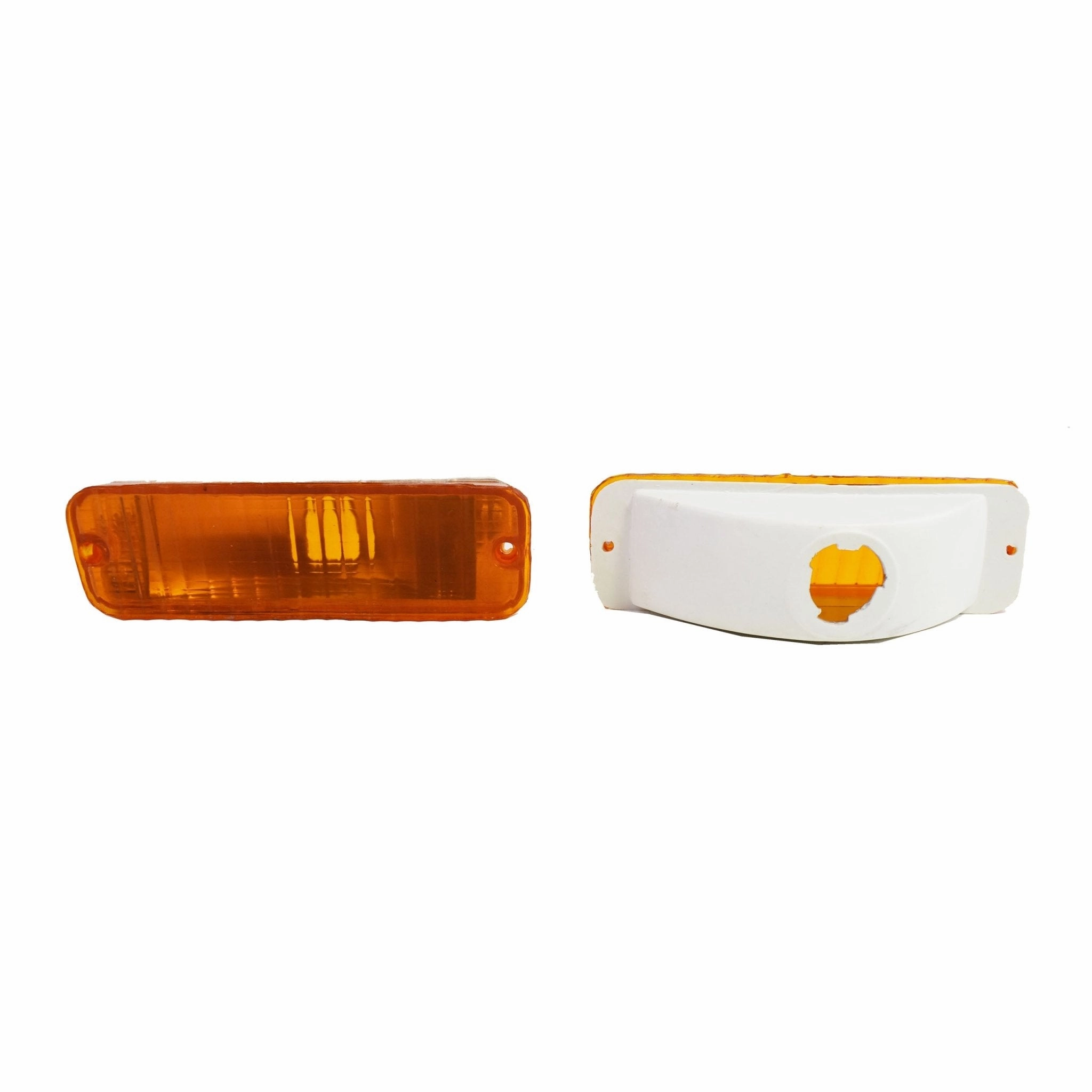 Turn Signal Light Left & Right Side For 83-88 Ford Ranger Plastic Lens Set of 2