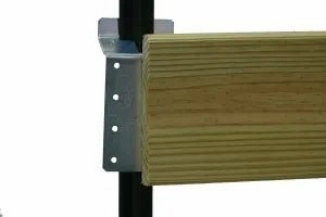 Vertical T-Post Bracket - 3"