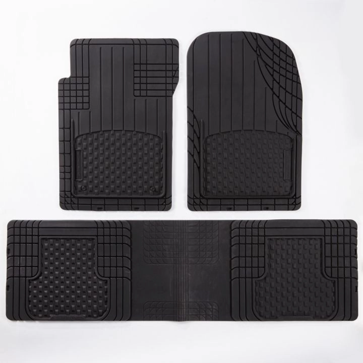 WT11AVMOTHB WeatherTech Universal Mat Set, Black, 3-pc