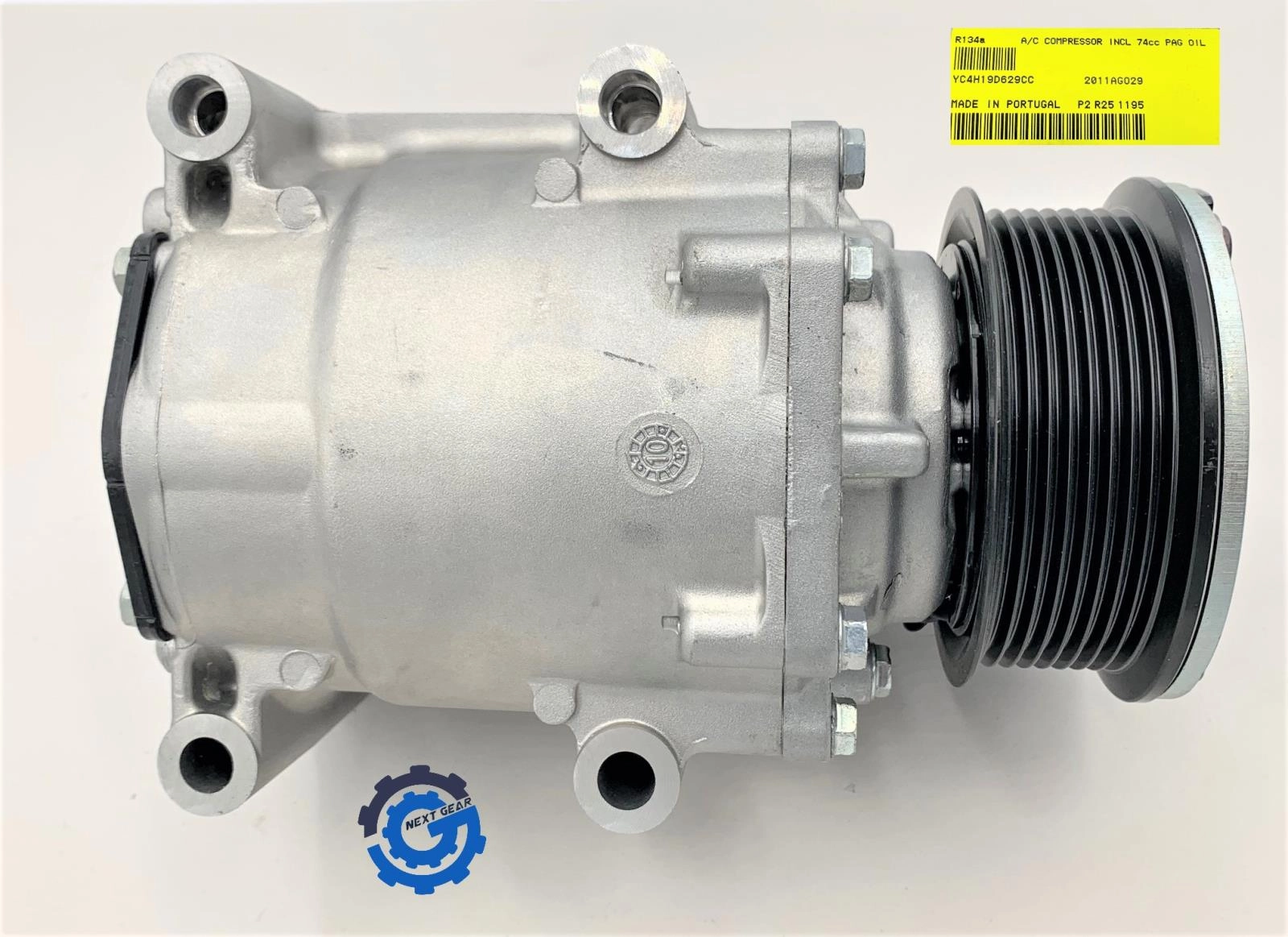 YC4H19d629CC New Ford STERLING L-SERIES A/C Compressor w/ 8 groove Clutch TPS